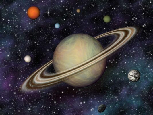 Saturn și planetele 3D
